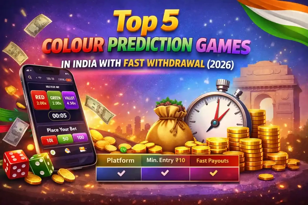 Top 5 Colour Prediction Games for Indian Players